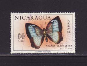 Nicaragua C615 U Insects, Butterflies