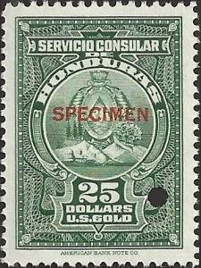 HONDURAS SPECIMEN