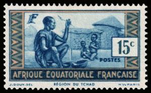 French Equatorial Africa - Scott 39 - Mint-Hinged