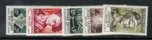 France #B312 - #B317 Very Fine Never Hinged Set