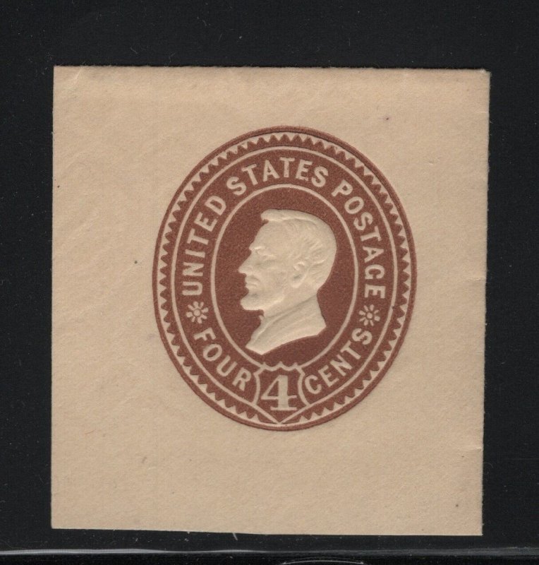 U375 XF unused full corner cut square with nice color cv $ 60 ! see pic !