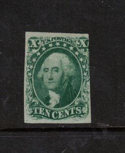 USA #13 Mint Fine Full Original Gum Hinged **With Certificate**