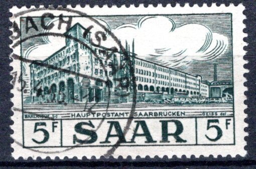 Saar - Scott # 236, used