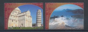 2002 UN Geneva UNESCO World Heritage Italy Joint Issue No. 2682/2683 - MNH**