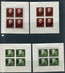 Hungary 1942 Mi 696-8(A+B) MNH Perf+Imperf Red Cross WWII Cv 200 euro hun869