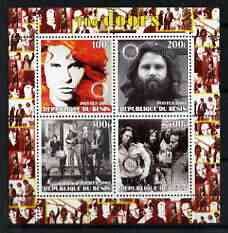 BENIN - 2003 - The Doors #1 - Perf 4v Sheet - MNH - Private Issue