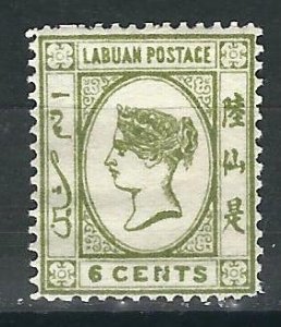 Labuan 43 SG 52 MHR F/VF 1894 SCV $27.50