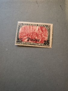 Stamps German Offices in Turkey Scott #54 hinged