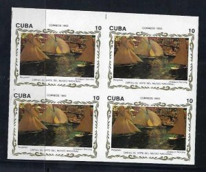 CUBA IMPERF PROOFS  3501 MNH [D3]