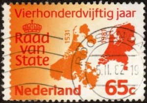 Netherlands 615 - Used - 65c Council of State (1981)