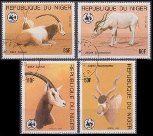 1985 Niger 941-944used WWF