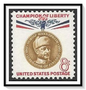 US #1166 Mannerheim MNH