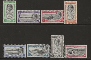 Ascension 23-30  1934  set 8 fvf mint  hinged