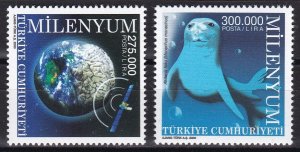 Turkey, Fauna, Marine Mammals MNH / 2000