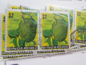 Singapore #199 used pair 2024 SCV = $2.50