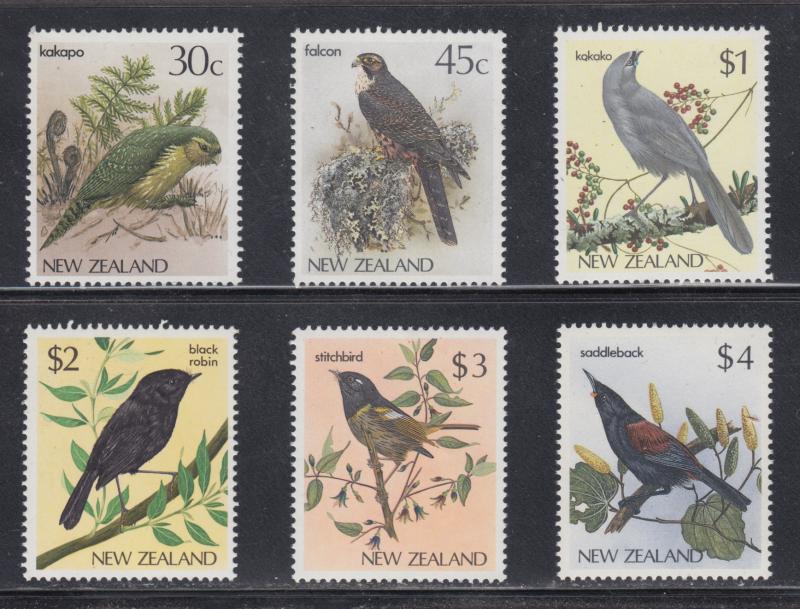 New Zealand   #766-70A    mnh     cat $14.50