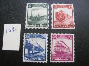 Germany 1935 MNH SC 459-462 SET  VF/XF 130 EUROS (193)