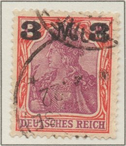 Germany Germania 1.25m surcharged stamp Deutsches Reich Weimar SG173 1921