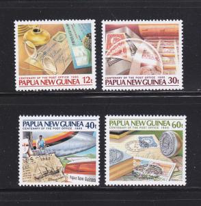 Papua New Guinea 627-630 Set MNH Post Office Centenary (C)