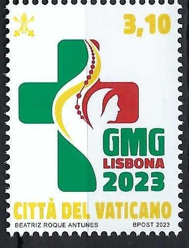 2023 Vatican City:  XXXVII World Youth Day– Lisbon Revision MNH