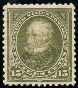 USA #284 XF OG NH, post office fresh!