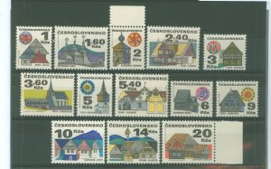 Czechoslovakia & Czech Republic #1733-1741a Mint (NH) Single (Complete Set)