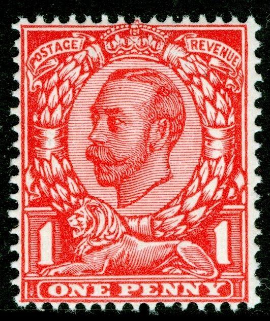 SG345 SPEC N12(1), 1d scarlet, NH MINT. Cat £15.