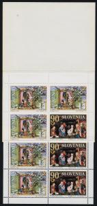 Slovenia 312a Booklet MNH Christmas, New Year, Nativity