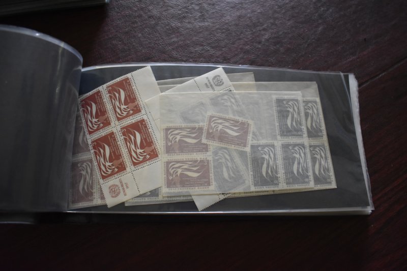 UNITED NATIONS BULK DEALER STOCK LIQUIDATIONS 40.00 FACE VALUE MOSTLY MNH