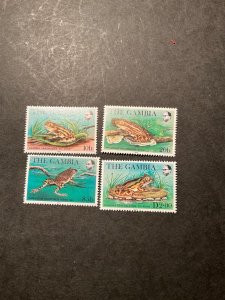 Stamps Gambia Scott# 455-8 never hinged