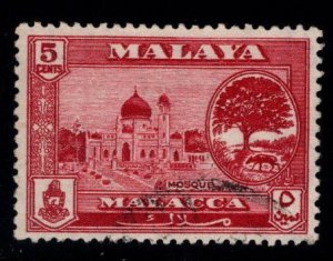 Malaya Malacca Scott 59 Used stamp