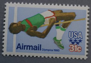United States #C97 31 Cent Olympics 1980 Airmail MNH