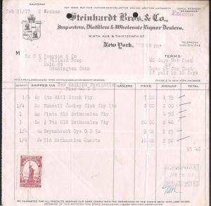 National Protective Bureau stamp on document