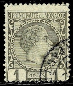 Monaco 1  - used - CV $17.50 - few short perfs @L