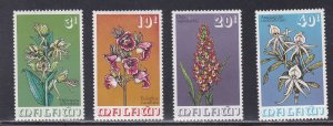 Malawi # 255-258, Orchids of Malawi, Mint Hinged, 1/3 Cat