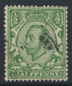 Great Britain SC# 157*  SG 344  George V Downey Head Used see detail & scans