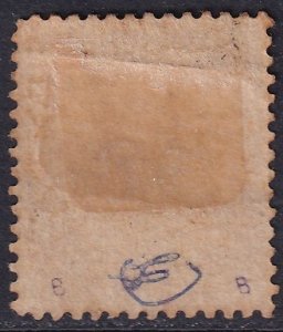 Fernando Po 1868 Sc 1a MH* reddish brown partial gum