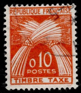 France #J78 Postage Due Issue Used CV$0.80