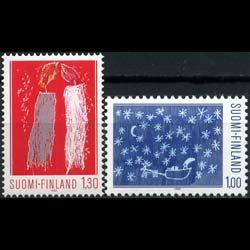 FINLAND 1983 - Scott# 685-6 Christmas Set of 2 NH