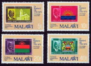 Malawi 1979 Sc#354/357 STAMPS ON STAMPS/ROWLAND HILL Set (4) MNH