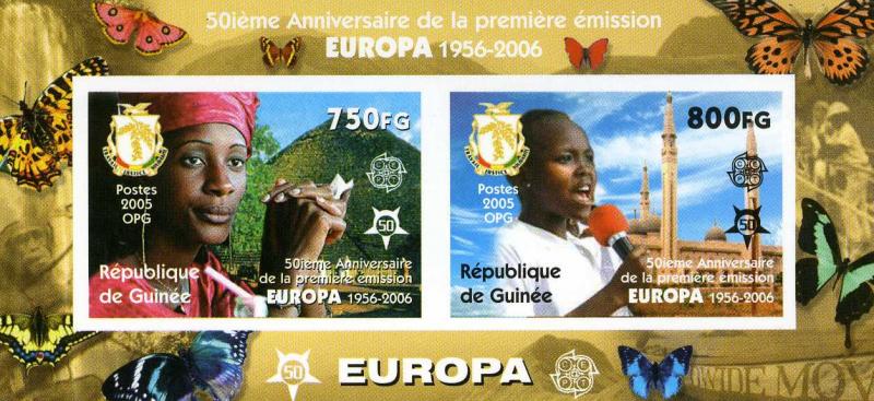 Guinea 2006 Europa CEPT 50th. Anniversary S/S Imperforated mnh.vf