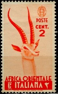 Italian East Africa 1938; Sc. # 1;  MHH Single Stamp