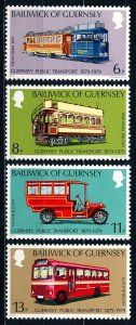 Guernsey #191-194  Set of 4 MH