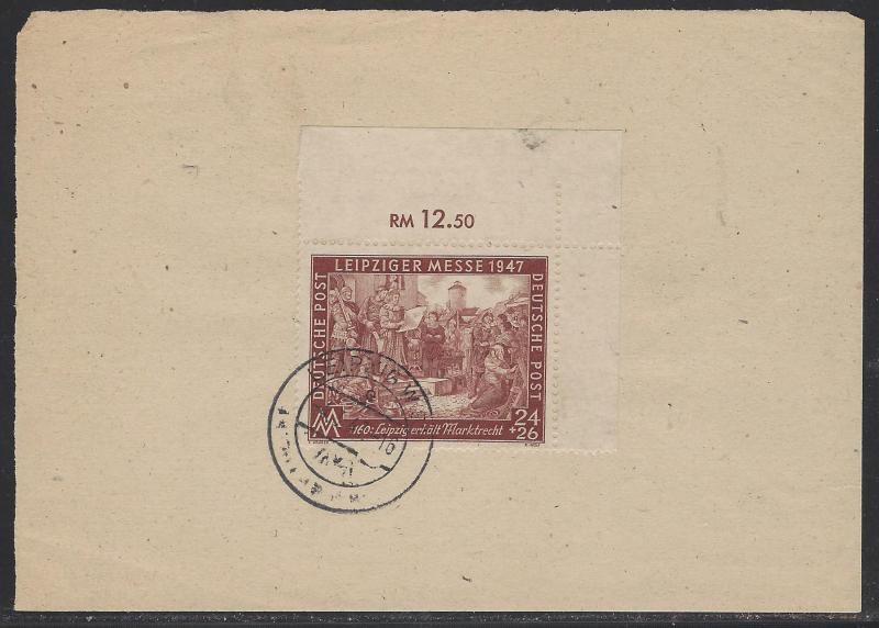 Germany AM-Post Scott # B296, used, opp