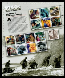 ALLY'S US Scott #3186 33c Celebrate the Century - 1940's [15] MNH F/VF [xms]