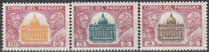 Paraguay #822-4  MNH VF   (V3718)