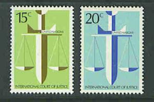 UN New York issue Sc. # 314-15 f-vf mnh set 