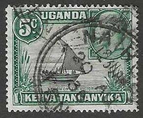 Kenya, Uganda, & Tanganyika  Scott 47  Used