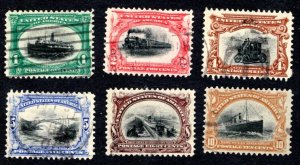 US 294-299, F/VF, Used Set   Cat. $118.00 ...   6782274