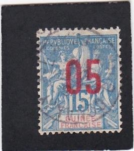 French  Guinea  #   50   used